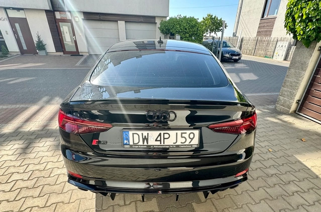 Audi S5 cena 144900 przebieg: 158000, rok produkcji 2018 z Warszawa małe 67